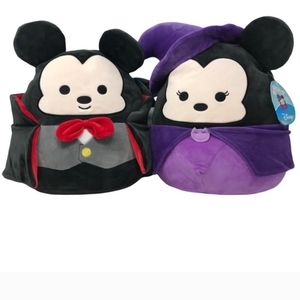 Mickey and Minnie 12'' Halloween Squishmallows